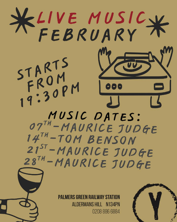 Live Music at The Yard - February 2026
